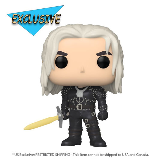 The Witcher (TV) – Geralt with sword US Exclusive Glow Pop! Vinyl [RS]