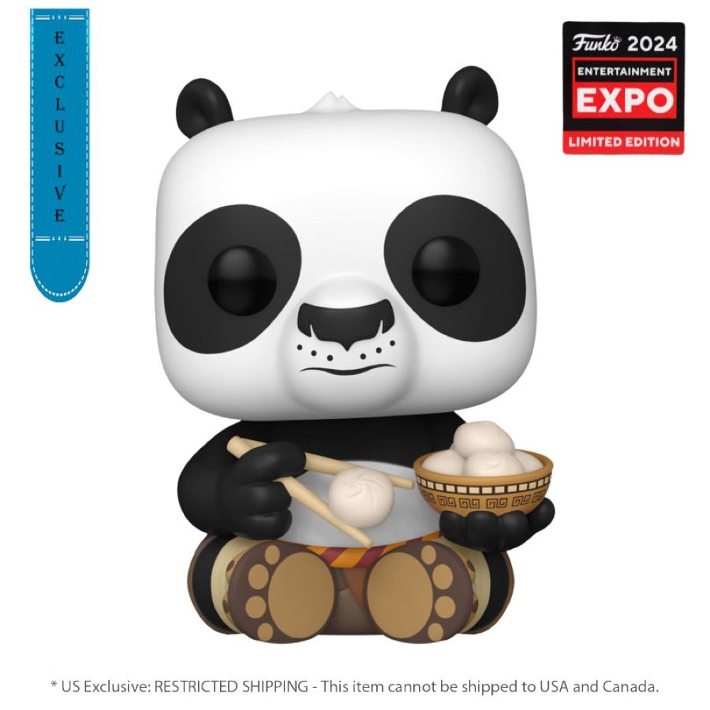 Kung Fu Panda- Po 6″ C2E2 2024 US Exclusive Pop! Vinyl [RS]