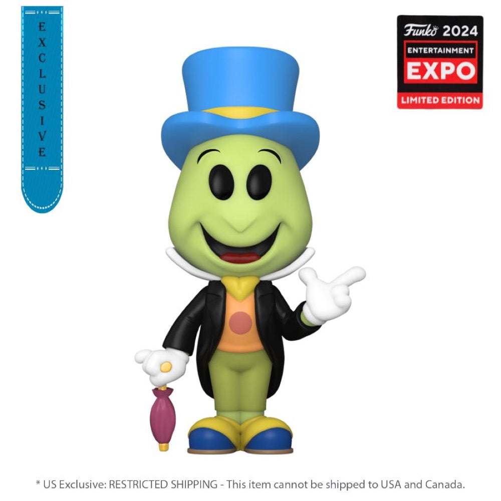 Pinocchio – Jiminy Cricket Vinyl C2E2 2024 US Exclusive SODA (with chase) [RS]