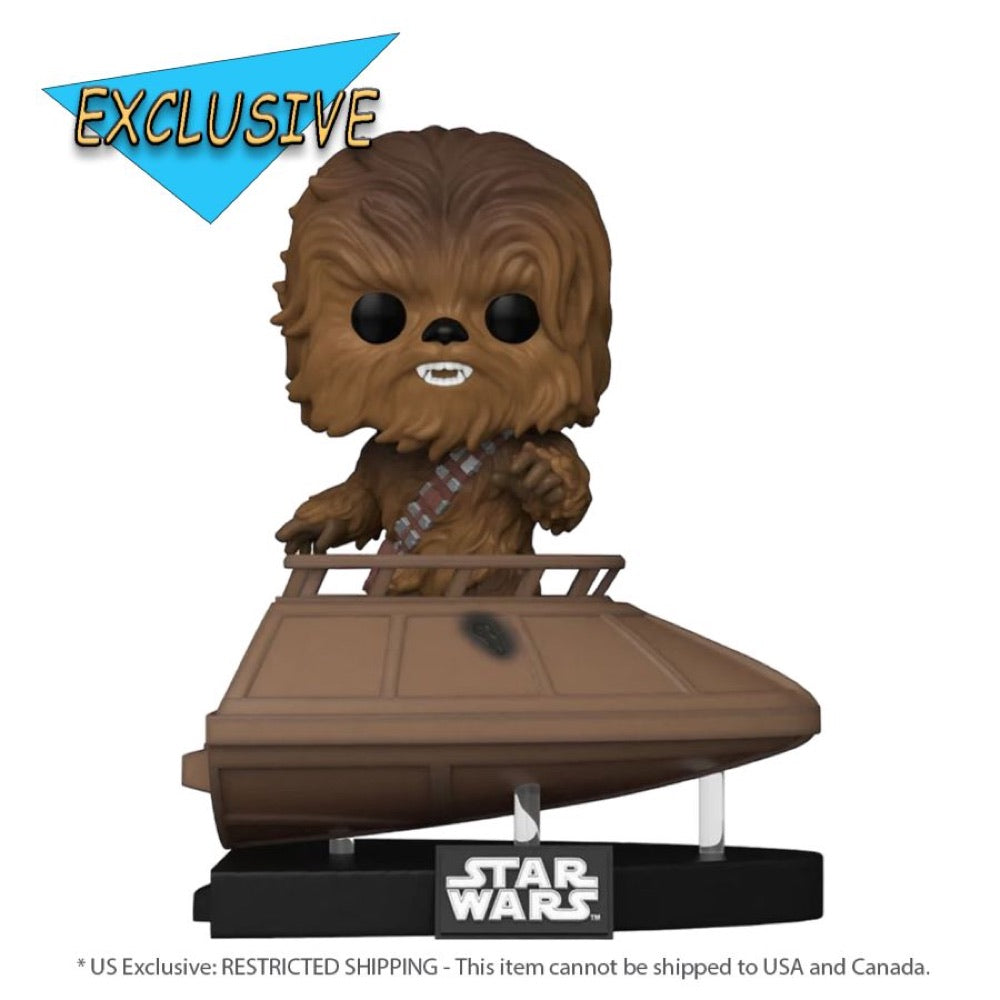 Star Wars: Return of the Jedi – Chewbacca Build-A-Scene US Exclusive Pop! Deluxe [RS]