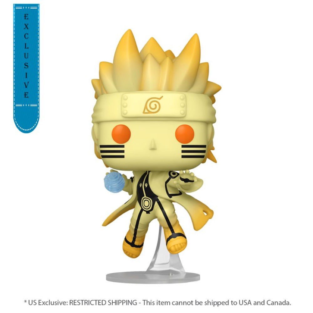 Naruto – Naruto Uzumaki (Kurama Link Mode) US Exclusive (with chase) Pop! Vinyl [RS]