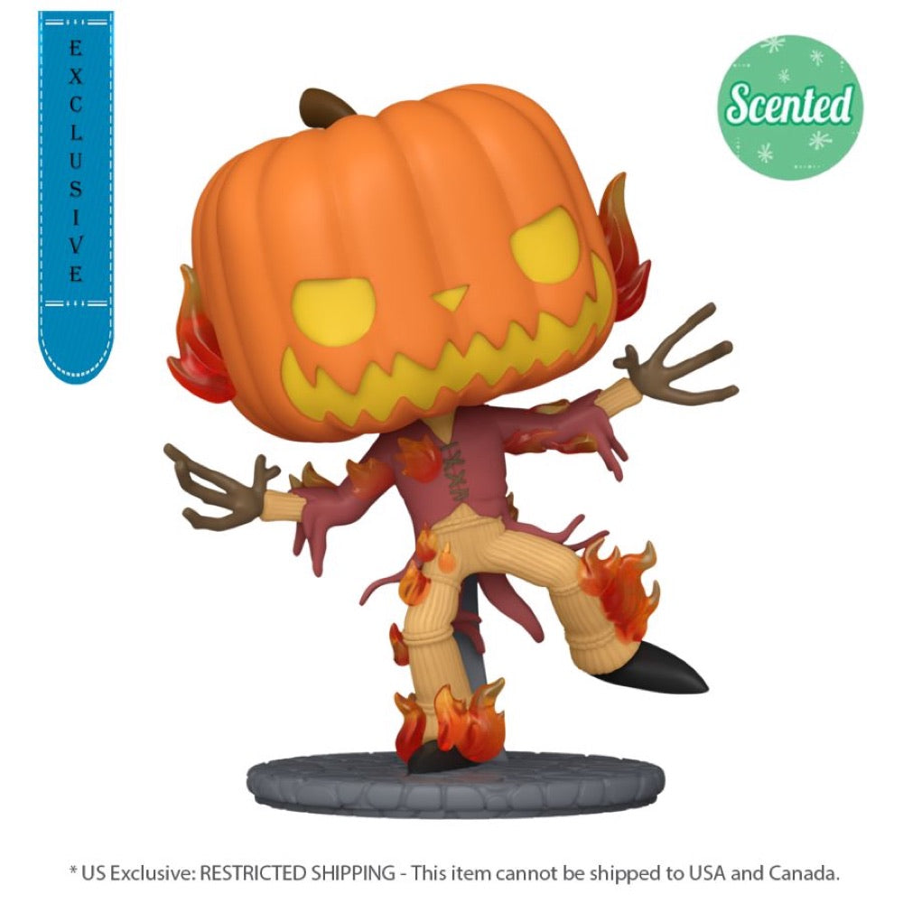 The Nightmare Before Christmas – Pumpkin King 30th Anniv. US Exclusive Scented Pop! Vinyl [RS]