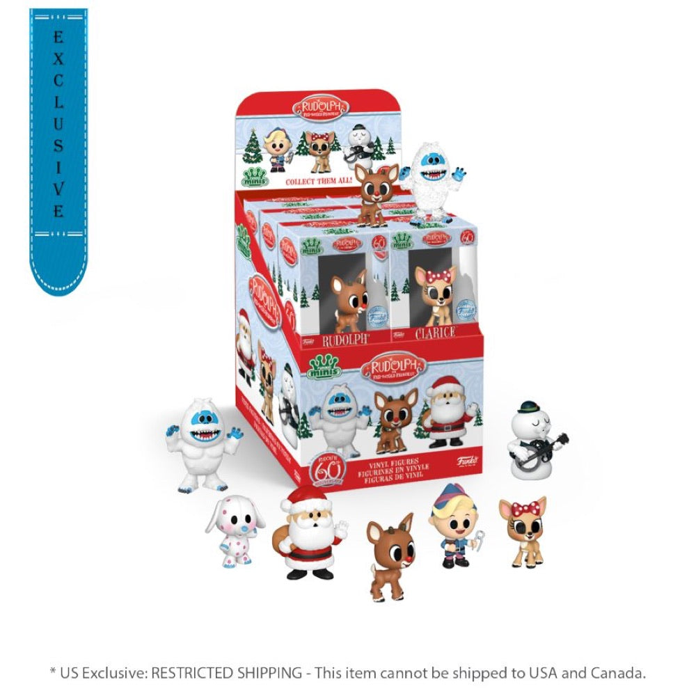 Rudolph – US Exclusive Mini Vinyl Figures (Display of 12) [RS]