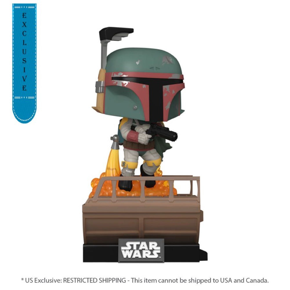 Star Wars: Return of the Jedi – Boba Fett US Exclusive Build-A-Scene Pop! Deluxe [RS]