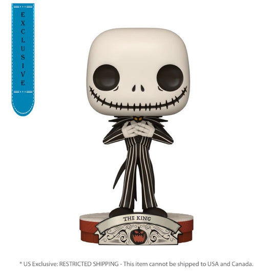 The Nightmare Before Christmas – Jack Skellington as the King US Exclusive Pop! Vinyl [RS]