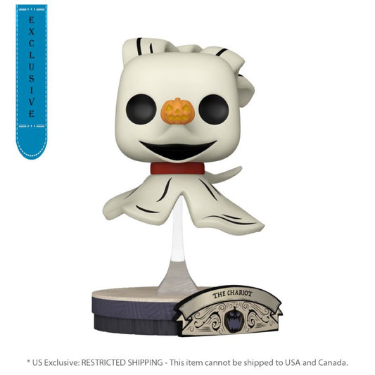 The Nightmare Before Christmas – Zero as the Chariot US Exclusive Pop! Vinyl [RS]