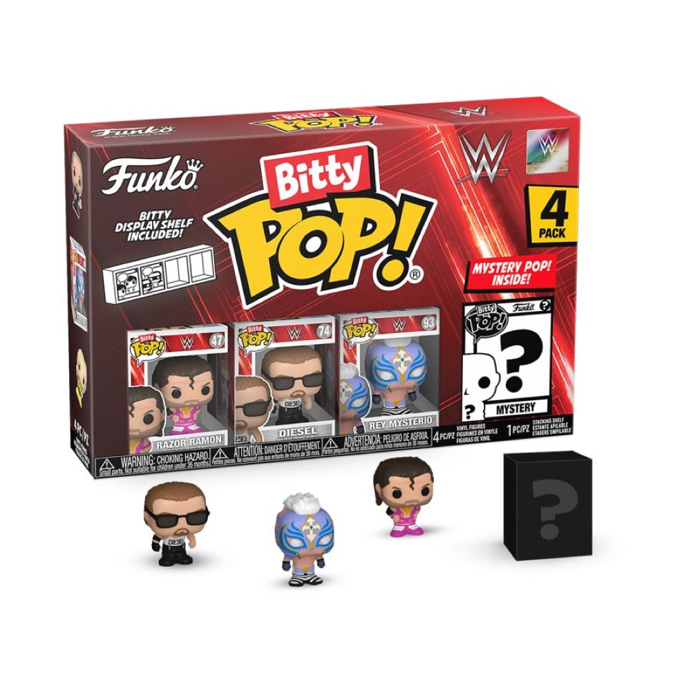 WWE – Razor Ramon Bitty Pop! 4-Pack