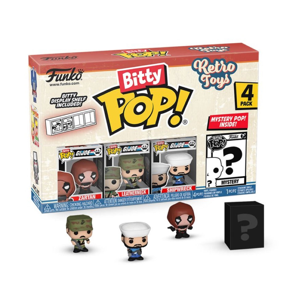 Retro Toys – GI Joe Bitty Pop! 4-Pack