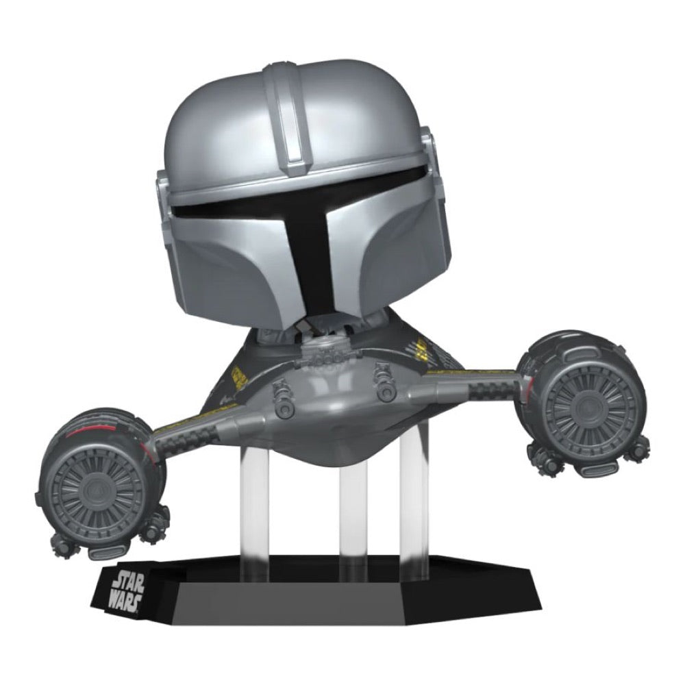 Star Wars: Mandalorian – Mandalorian in N-1 Starfighter & R5-D4 Pop! Vinyl Ride