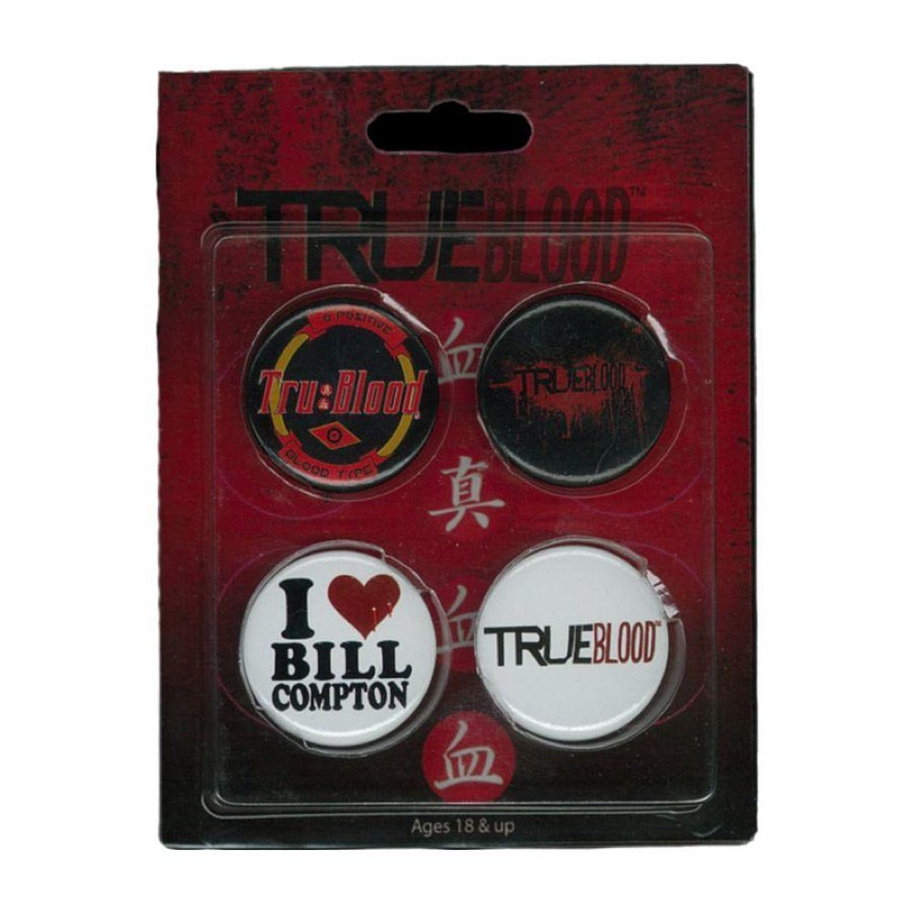 True Blood – Pin Set Of 4 (#1)