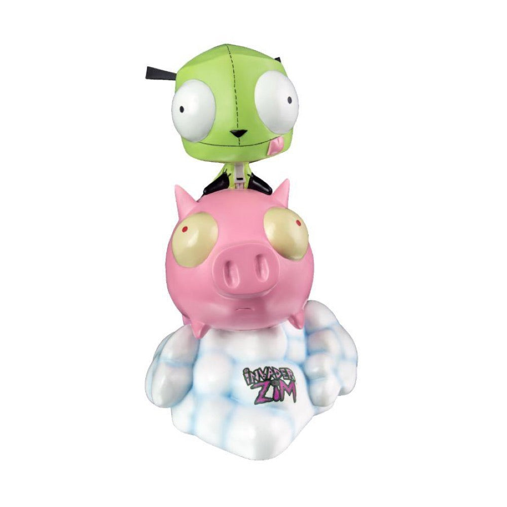 Invader Zim – GIR on Pig Statue