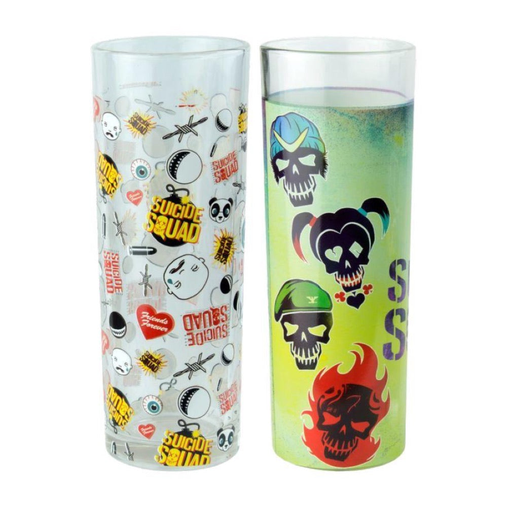 Suicide Squad (2016) – Skulls and Pattern Tumbler Set of 2