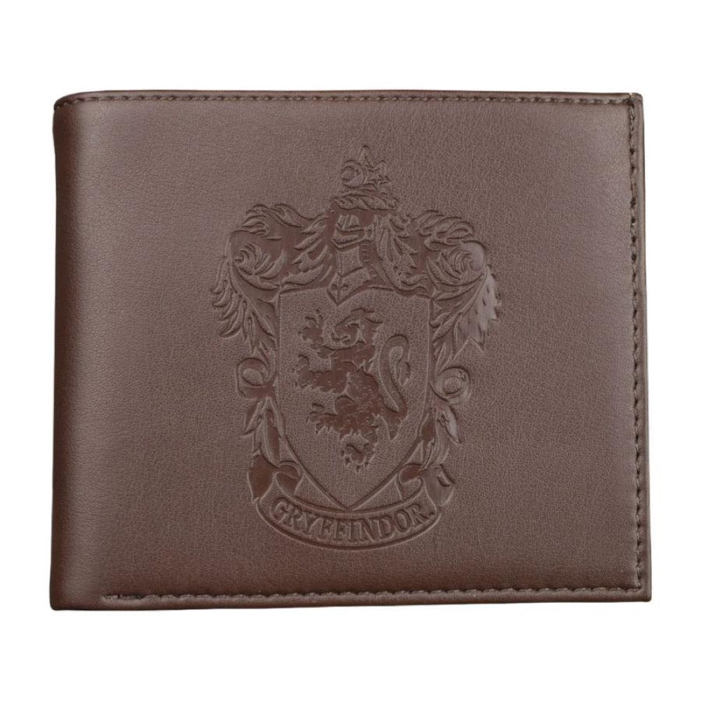 Harry Potter – Gryffindor Logo Embossed Brown Wallet