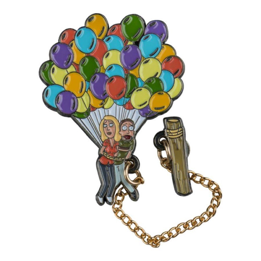 Rick and Morty – Jerry & Beth Floating Enamel Pin