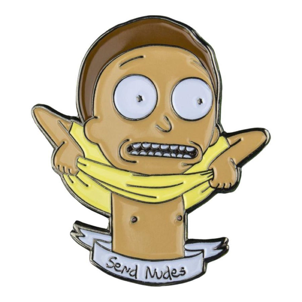 Rick and Morty – Send Nudes Enamel Pin