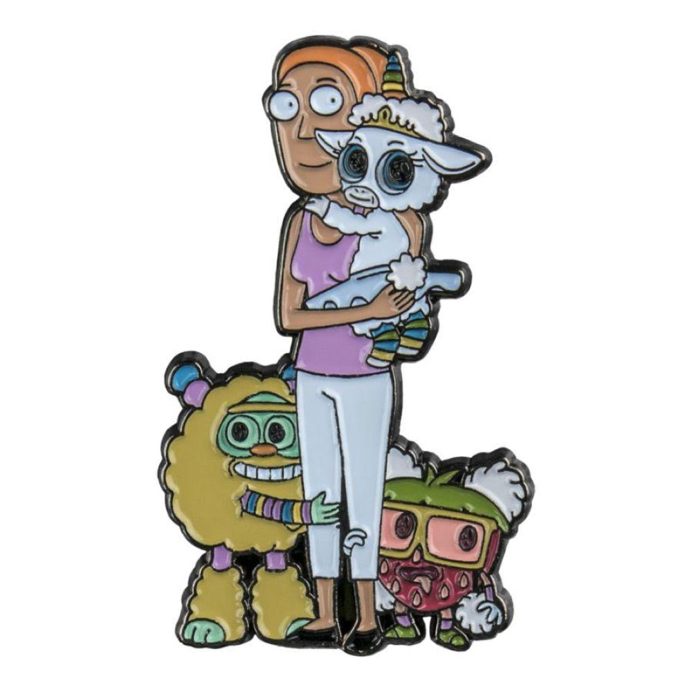 Rick and Morty – Summer & Friends Enamel Pin