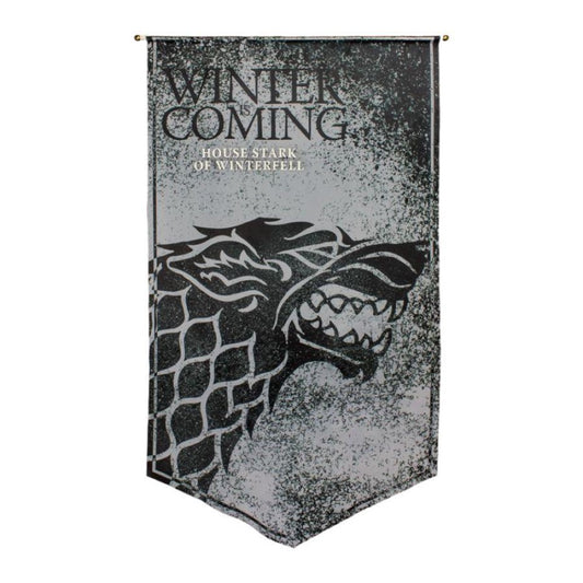 A Game of Thrones – Stark of Winterfell Satin Banner