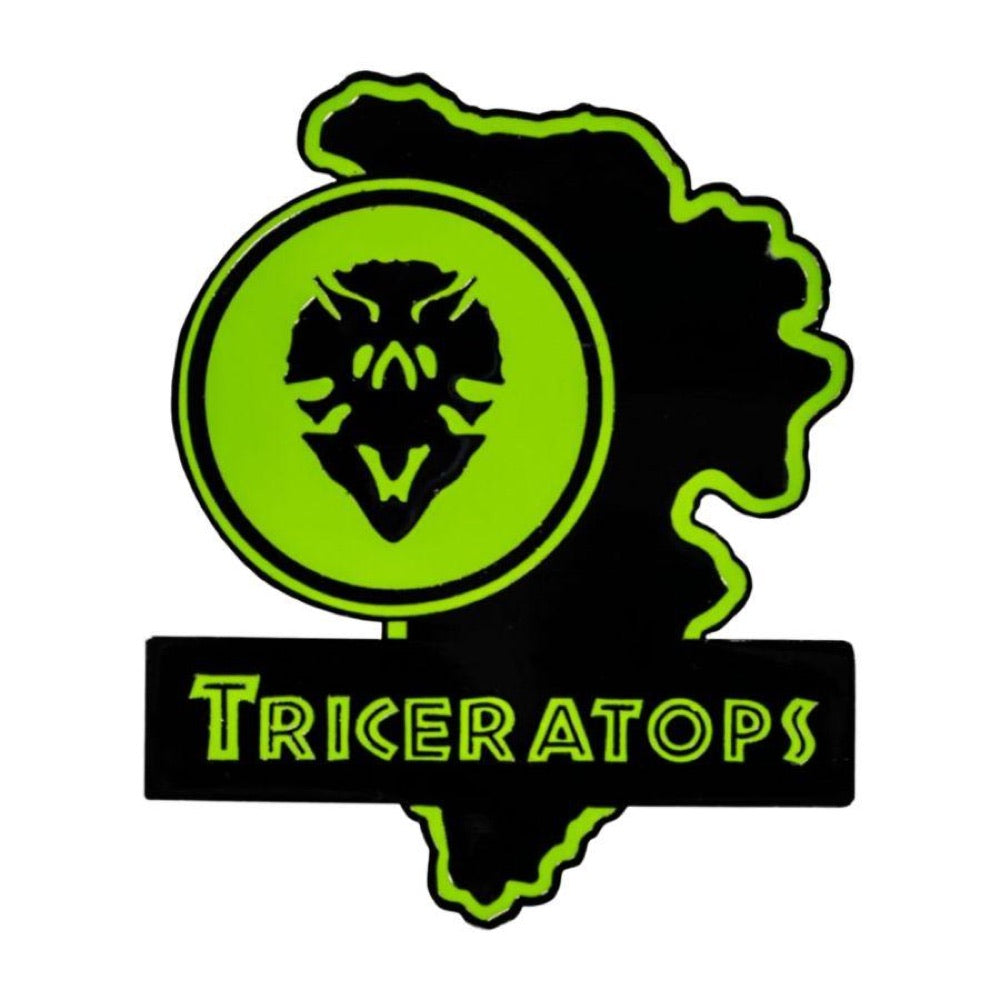 Jurassic Park – Triceratops Map Enamel Pin