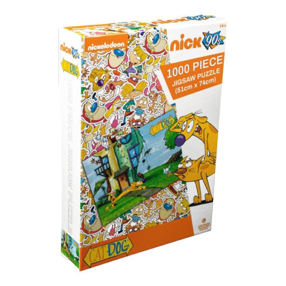 CatDog – Yard 1000 piece Jigsaw Puzzle
