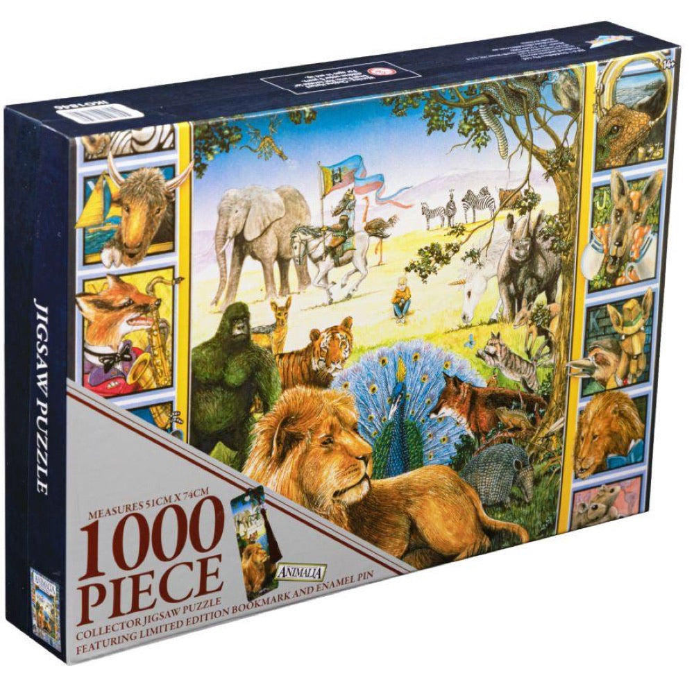 Animalia – Book Cover 1000 piece Collector Jigsaw Puzzle