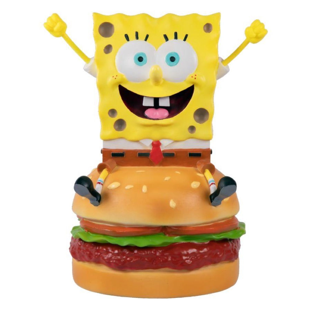 SpongeBob SquarePants – SpongeBob on Hamburger Resin Statue