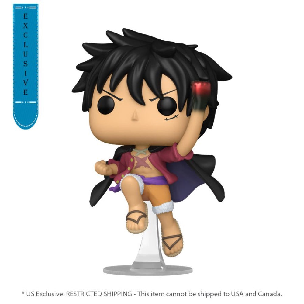 One Piece – Luffy Uppercut US Exclusive Metallic Pop! Vinyl [RS]