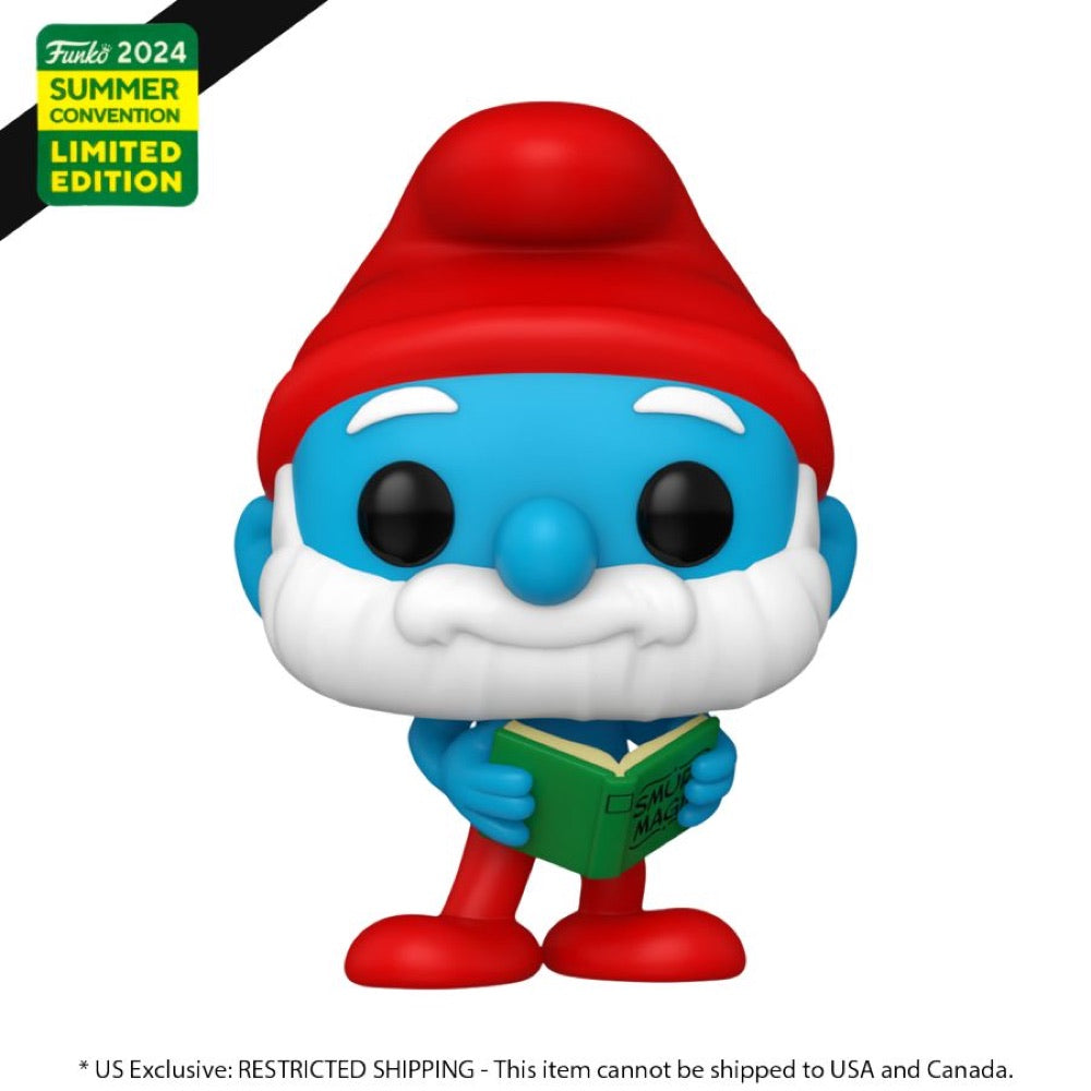 Smurfs – Papa Smurf SDCC 2024 US Exclusive Pop! Vinyl [RS]