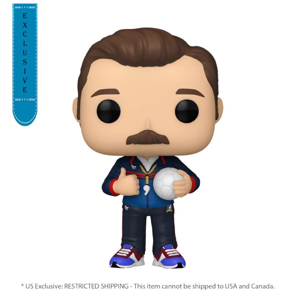 Ted Lasso – Ted Lasso (with ball) US Exclusive Pop! Vinyl [RS]