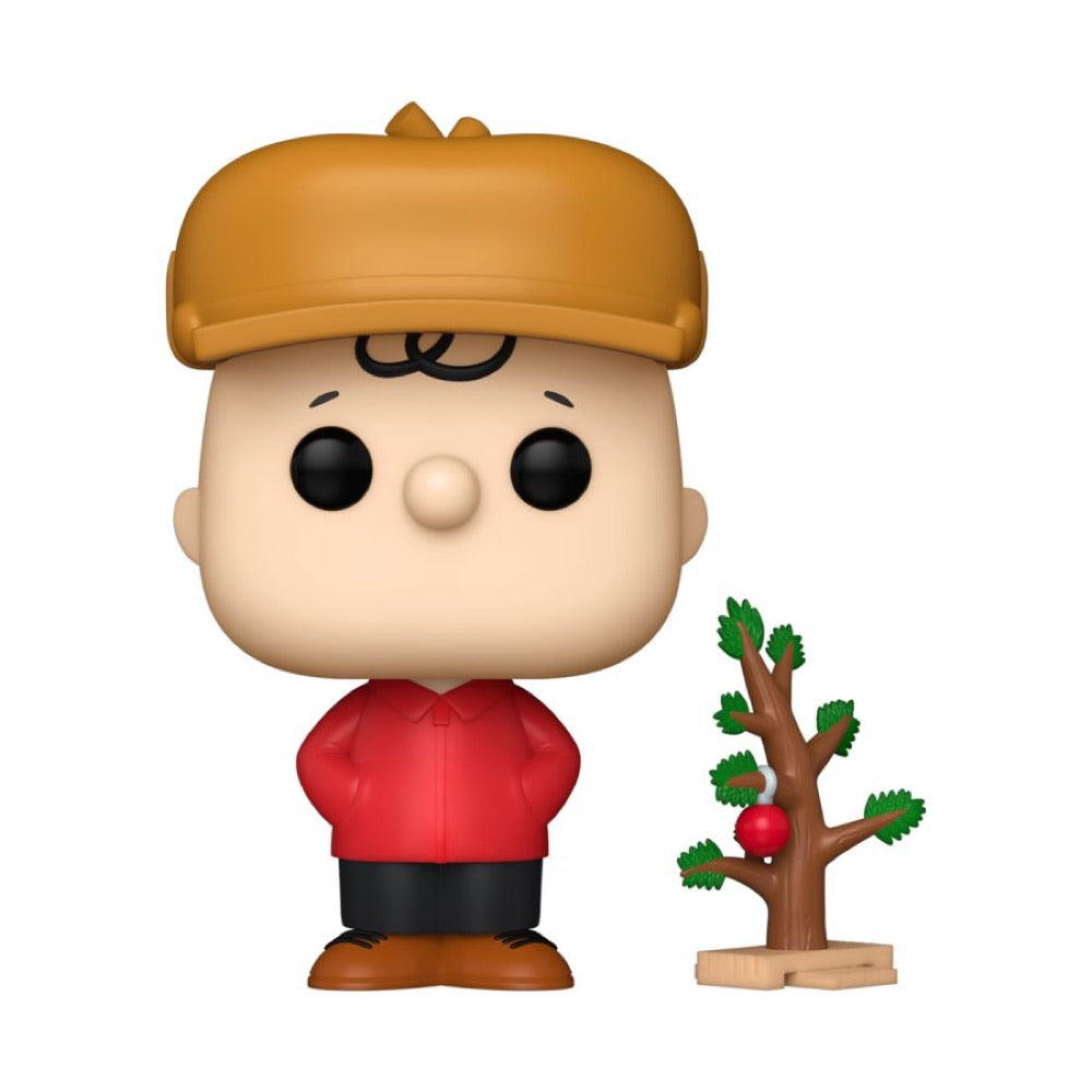 Peanuts – Charlie Brown with Tree (Holiday) Pop! Vinyl