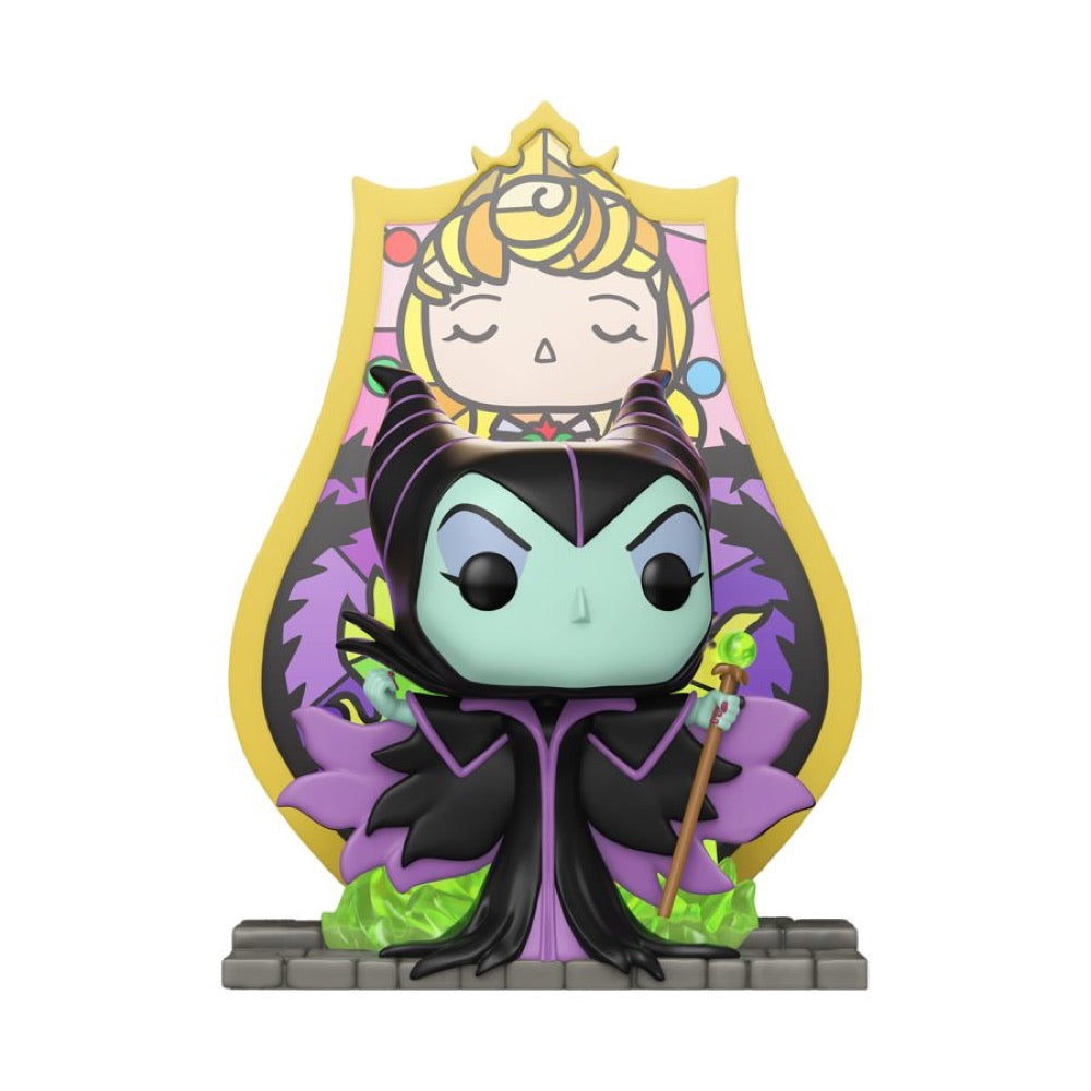 Disney: Villains – Maleficent (Stained Glass) Pop! Deluxe