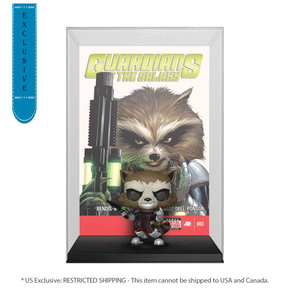 Guardians of the Galaxy – Rocket Raccoon US Exclusive Pop! Comic Cover [RS]