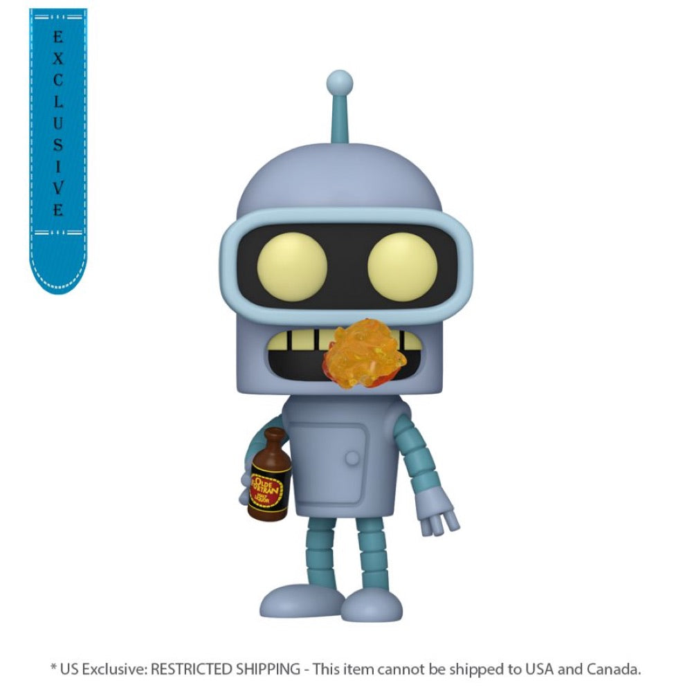 Futurama – Bender (with chase) US Exclusive Pop! Vinyl [RS]