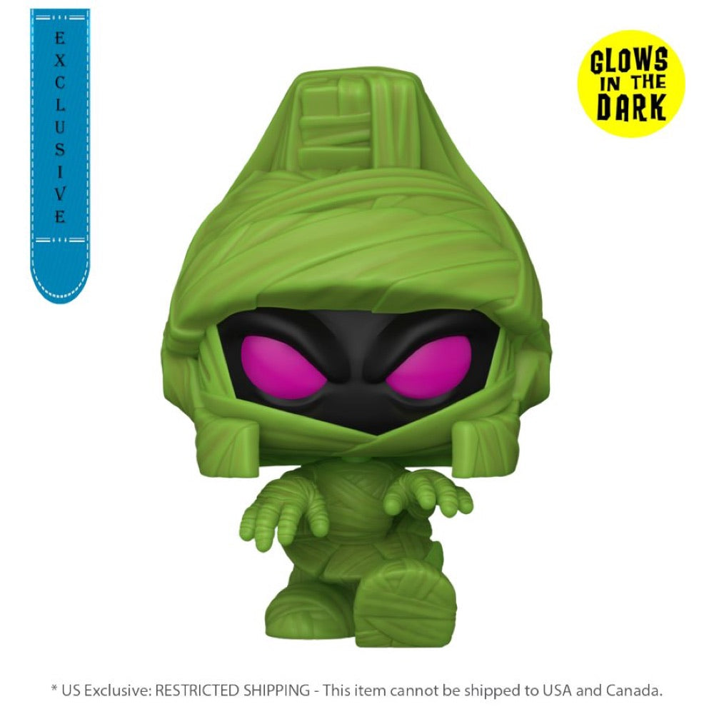 Looney Tunes: Halloween – Marvin Mummy US Exclusive Glow Pop! Vinyl [RS]