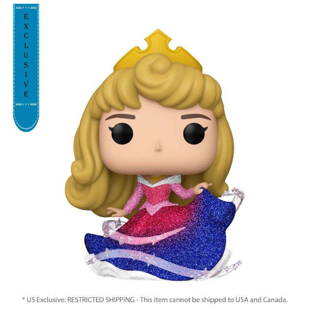 Sleeping Beauty – Aurora Sleeping US Exclusive Diamond Glitter Pop! Vinyl [RS]