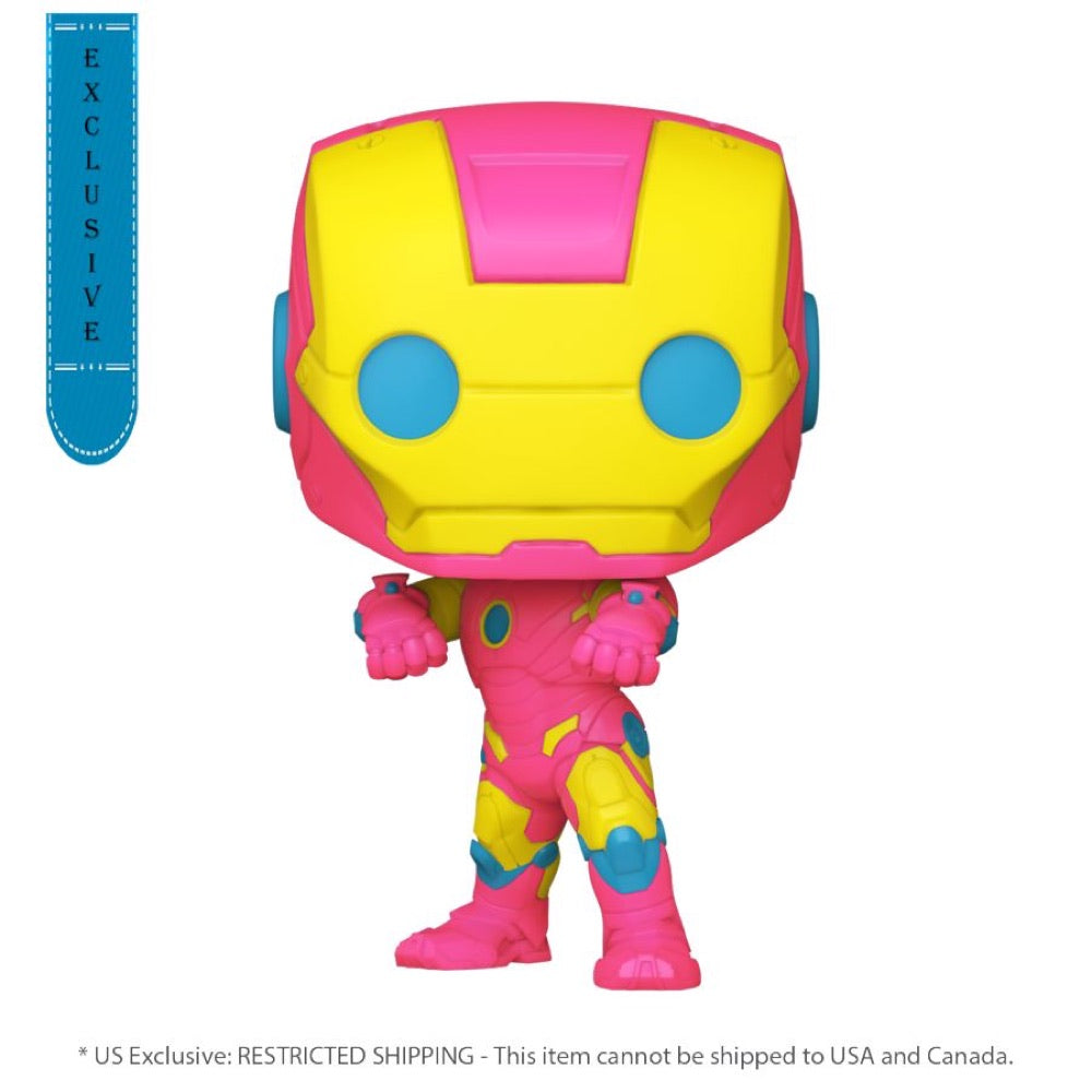 Marvel Comics – Iron Man MkIII (Infinity Saga) US Exclusive Black Light Pop! Vinyl [RS]