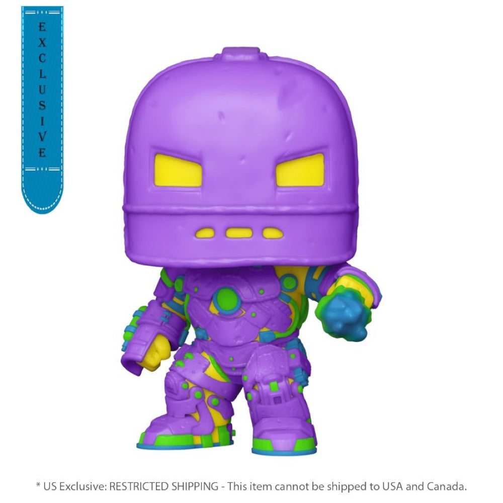Marvel Comics – Iron Man MkI (Infinity Saga) US Exclusive Black Light Pop! Vinyl [RS]