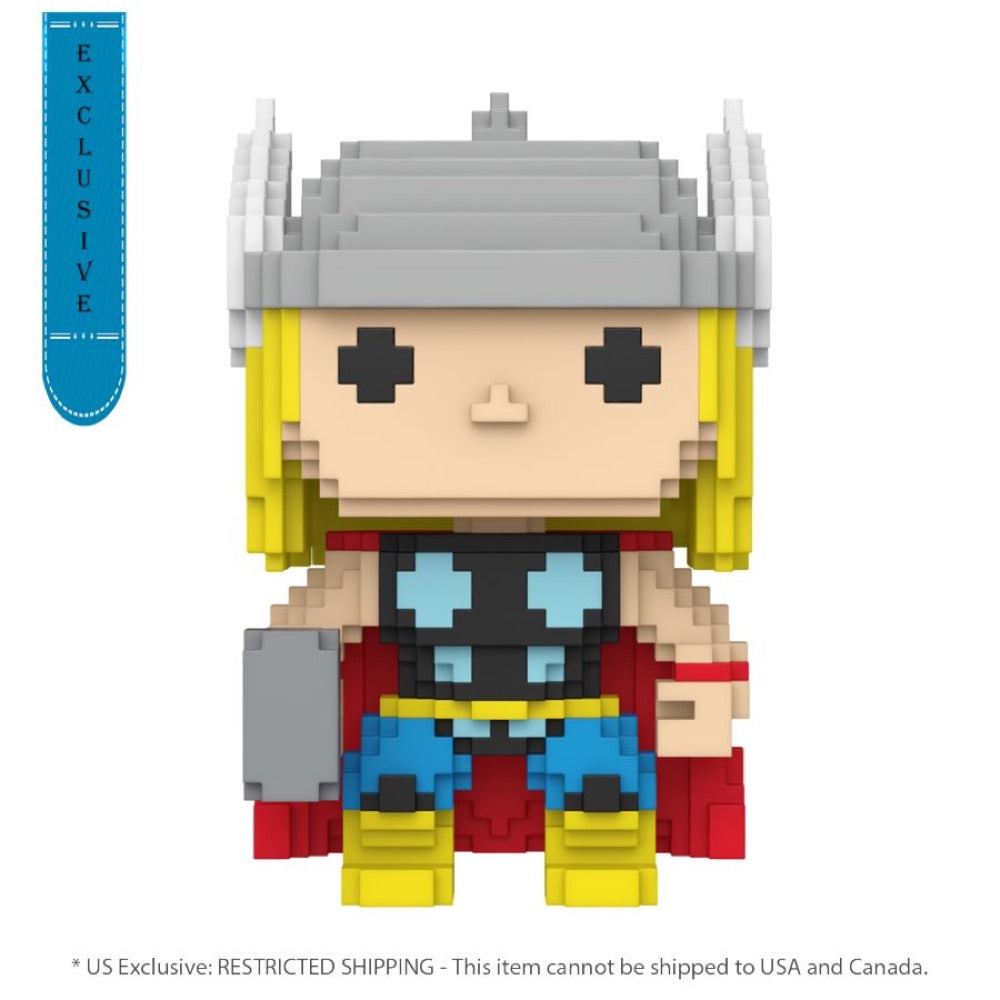 Marvel: 8-Bit – Thor US Exclusive 8-Bit Pop! Vinyl [RS]