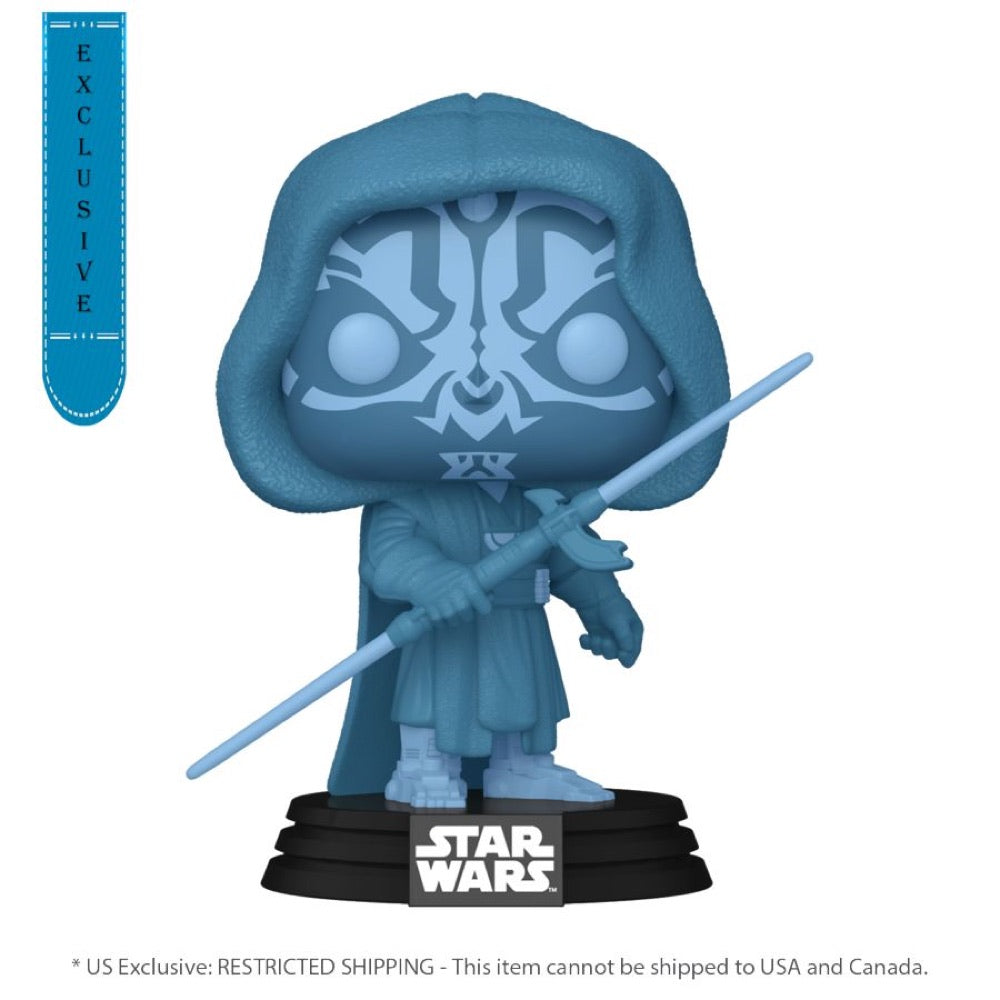 Star Wars: Darkside – Darth Maul (Hologram) US Exclusive Glow Pop! Vinyl [RS]