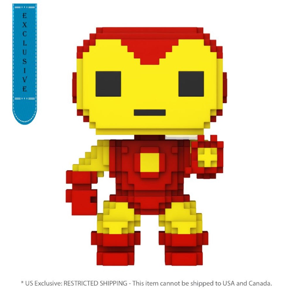 Marvel Comics: 8-Bit – Iron Man 8-Bit US Exclusive Pop! Vinyl [RS]
