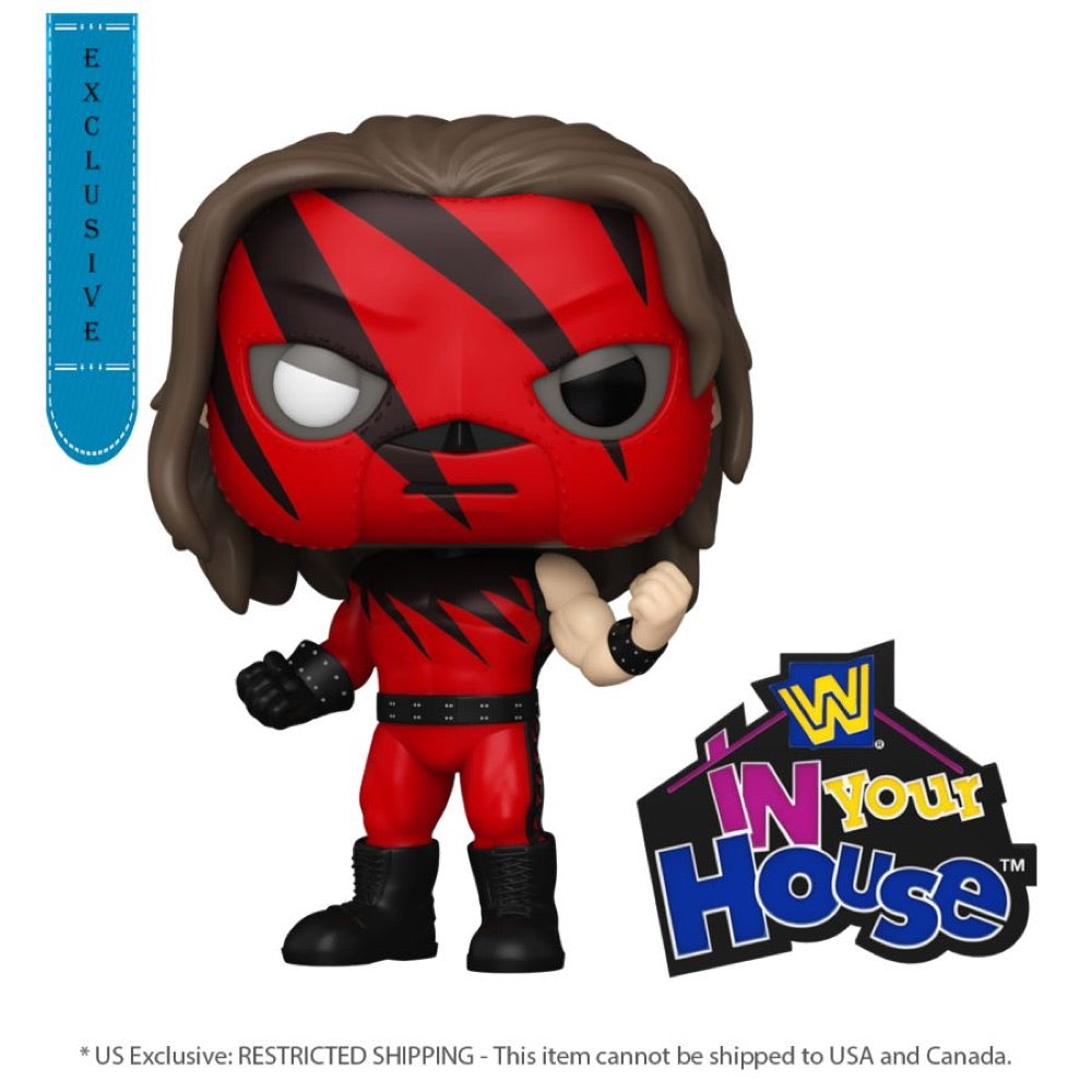 WWE – Kane (with Pin) US Exclusive Pop! Vinyl [RS]