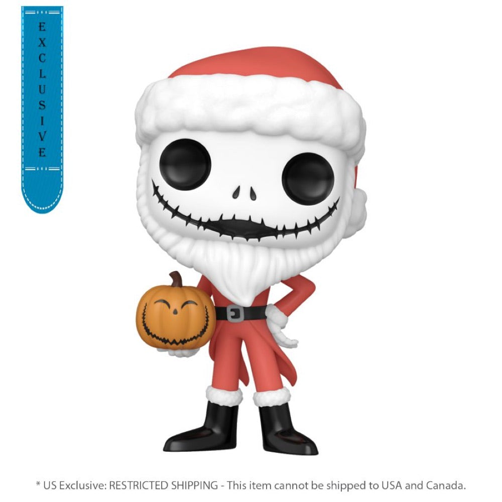 The Nightmare Before Christmas – Santa Jack with Jack-o-lantern US Exclusive Pop! Vinyl [RS]