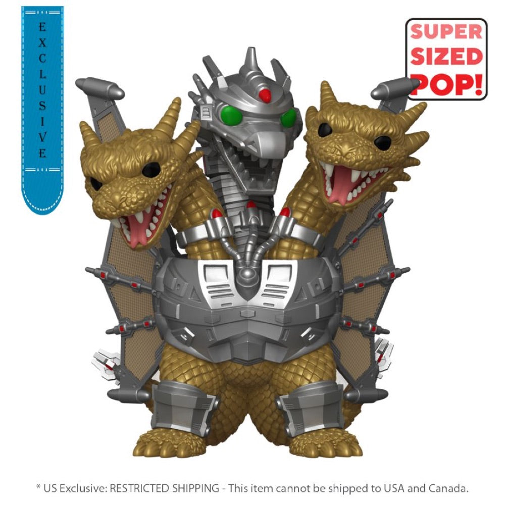 Godzilla: 70th Anniversary – Mecha-King Ghidorah 6″ Pop! Vinyl [RS]