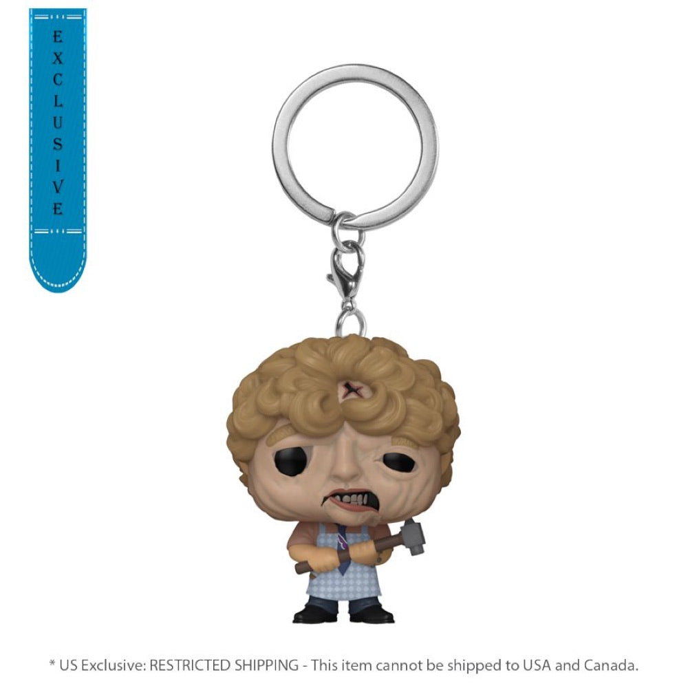 The Texas Chainsaw Massacre – Leatherface with Hammer US Exclusive Pop! Keychain [RS]