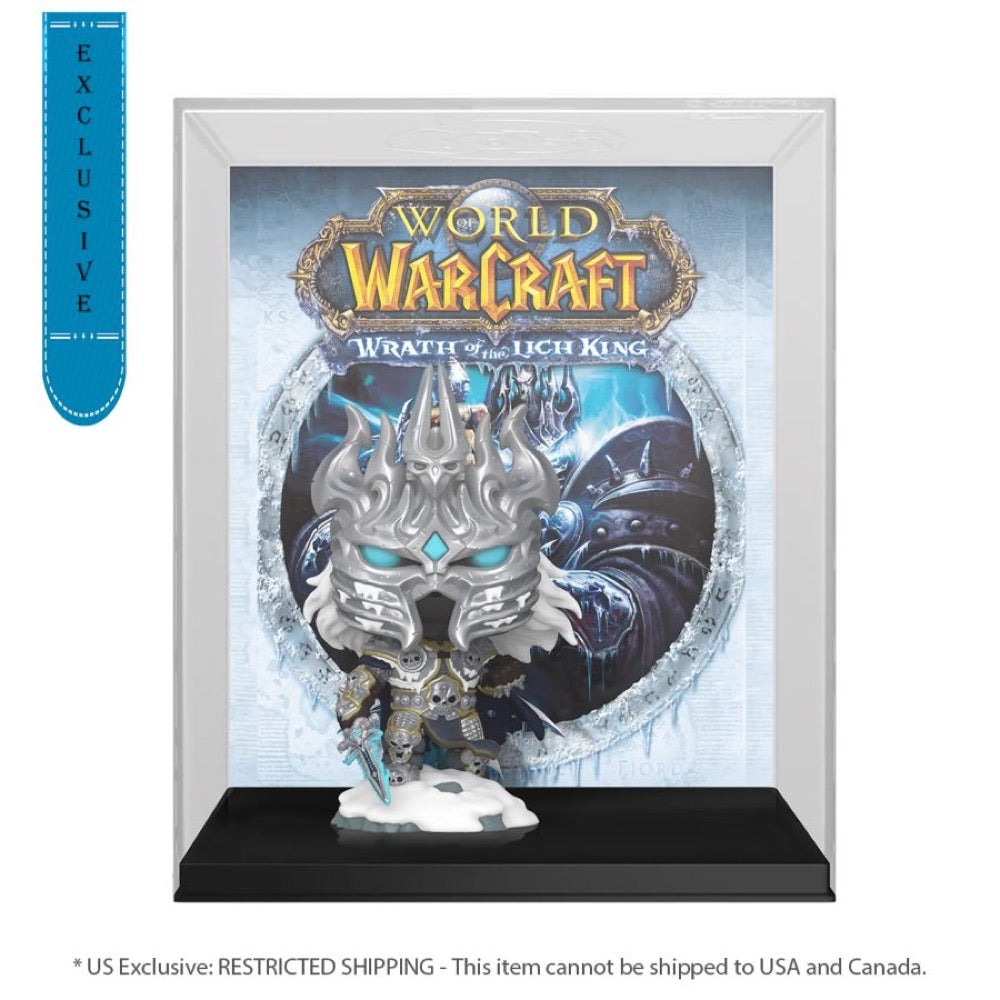 World of Warcraft: Wrath of the Lich King – The Lich King US Exclusive Glow Pop! Game Cover [RS]