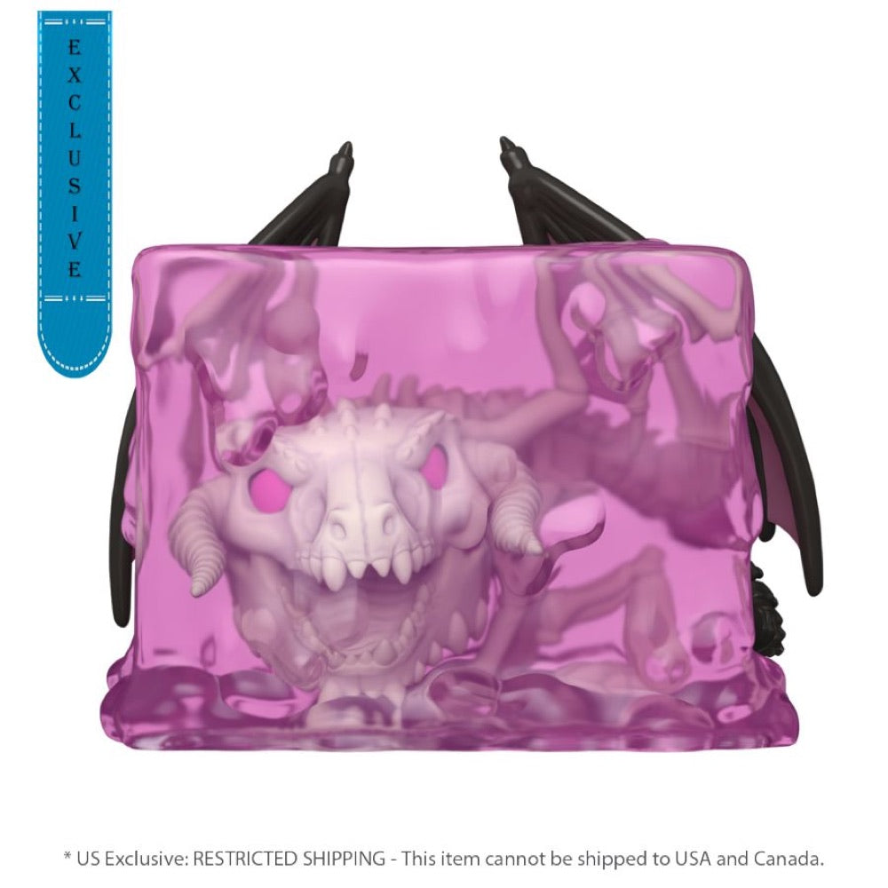 Dungeons & Dragons – Gelatinous Cube with Dracolich US Exclusive Glow Pop! Deluxe [RS]