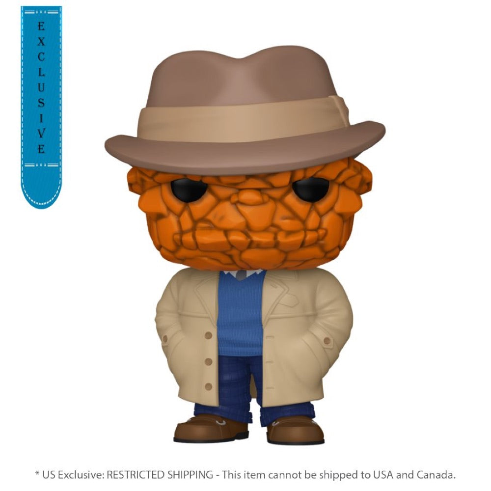 The Fantastic Four: First Steps – The Thing (Trench Coat) US Exclusive Pop! Vinyl [RS]