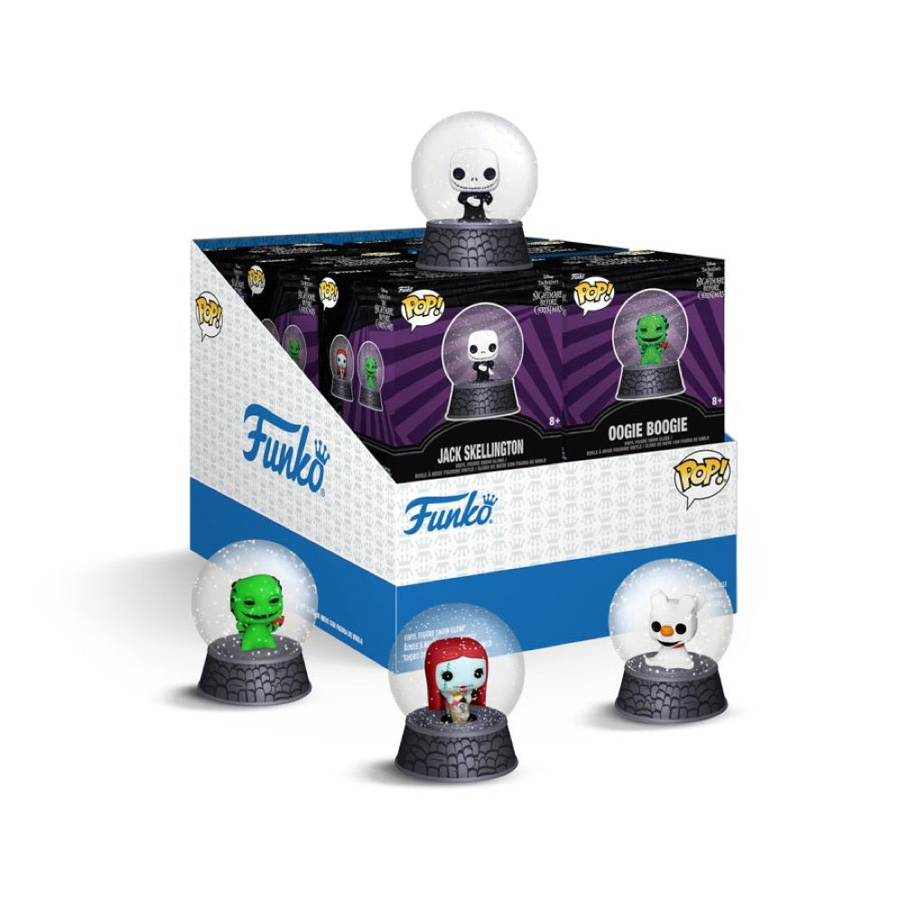 The Nightmare Before Christmas – Mini Snow Globes (Display of 12)