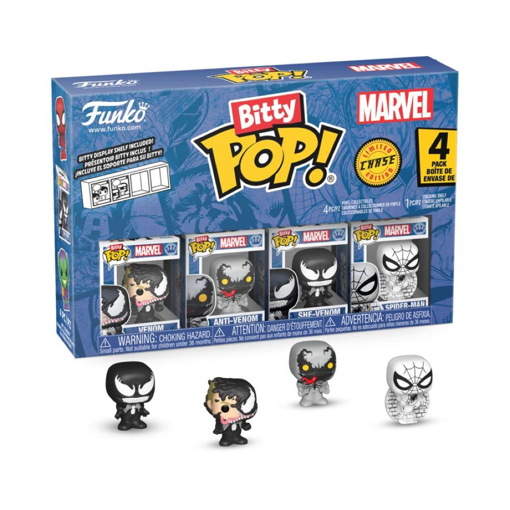 Spider-Man – Venom  Bitty Pop! 4-Pack