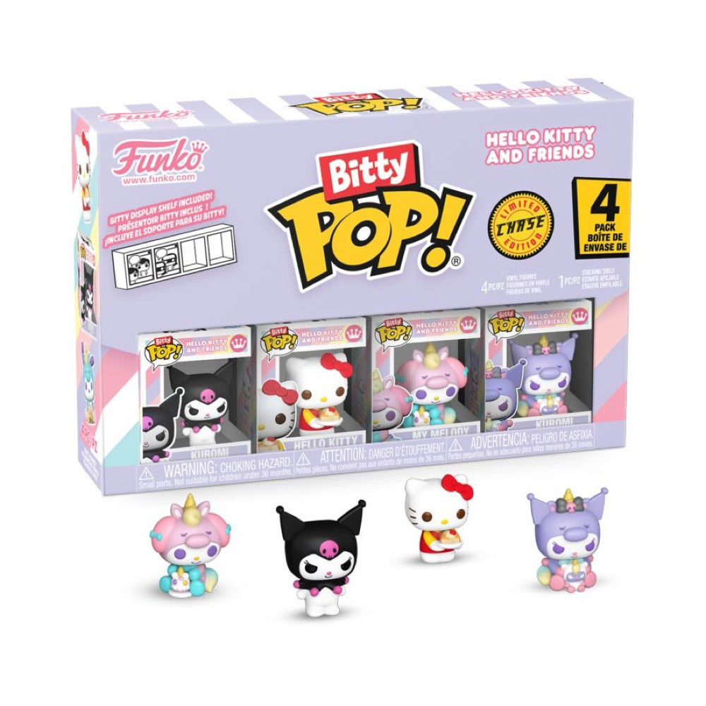 Hello Kitty – Kuromi Bitty Pop! 4-Pack