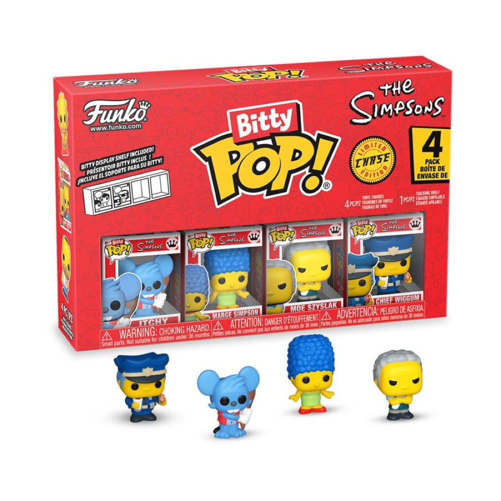 The Simpsons – Itchy Bitty Pop! 4-Pack